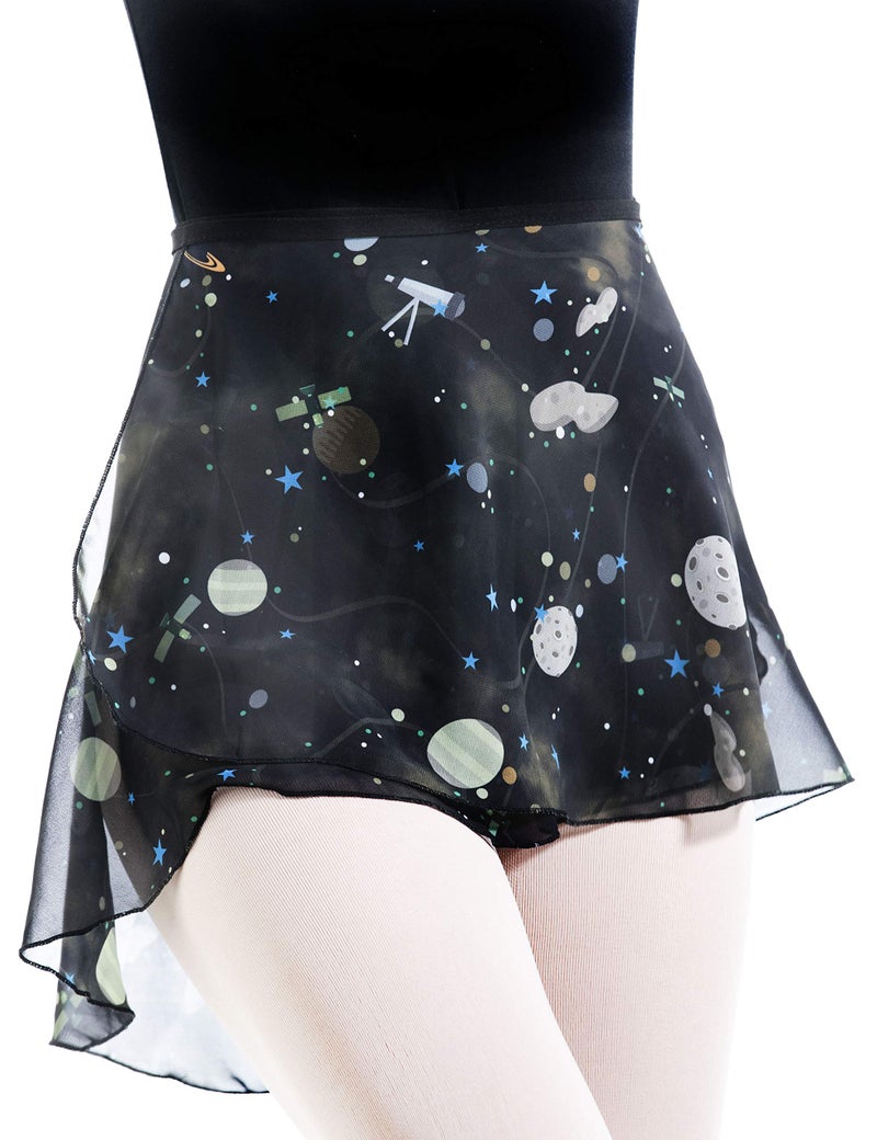 Dance Favourite Ballet Chiffon Wrap Skirts for Women Short and Girls W006 (Skirts 007) - Image 4